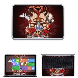 Decalrus   Matte Decal Skin Sticker for XPS 12 Convertible with 12.5" screen (IMPORTANT NOTE compare your laptop to "IDENTIFY" image on this listing for correct model) case cover wrap MATTExps12 185 Computers & Accessories