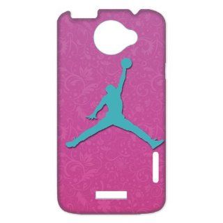 NBA Michael Jordan Logo Cool Unique Durable Hard Plastic Case Cover for HTC One X + Custom Design UniqueDIY Cell Phones & Accessories