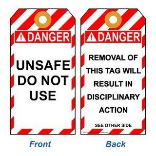 Unsafe Do Not Use Removal Result Disciplinary Tag TAG FASD186BASD002  Message Boards 
