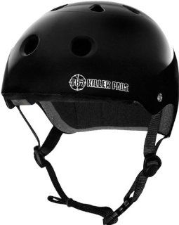 187 Pro Black Medium Skateboard Helmet  Skate And Skateboarding Helmets  Sports & Outdoors