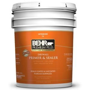 BEHR Premium Plus 5 gal. Drywall Primer and Sealer 07305