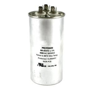 Packard 440 Volts Dual Rated Motor Run Capacitors Round MFD 60 /5.0 DISCONTINUED PRCFD605