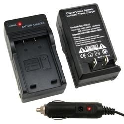 Li ion Battery/ Compact Battery Charger Set for Casio NP 20 Eforcity Camera Batteries & Chargers