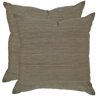 Poolside 20 inch Outdoor Moss Pillows (Set of 2) Safavieh Outdoor Cushions & Pillows