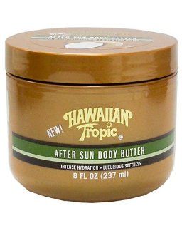 Hawaiian Tropic Body Butter Coconut 8 ounces  After Sun Skin Care Moisturizers  Beauty