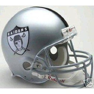 Oakland Raiders 1963 Full Size Pro Line Throwback Helmet  Sports Related Collectible Helmets  Sports & Outdoors