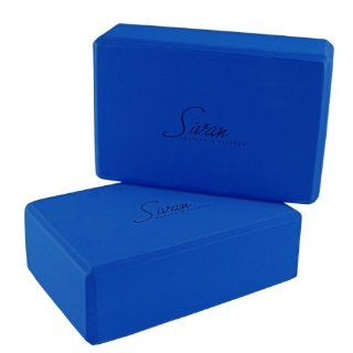 Sivan Yoga Foam Blocks, All Colors Available (Blue)  Sports & Outdoors