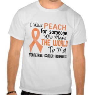Means The World To Me 2 Endometrial Cancer Tshirts