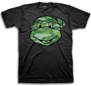 Teenage Mutant Ninja Turtles Men's Camo Face T Shirt Clothing