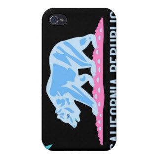 California Bear Flag Republic   iPhone Case Covers For iPhone 4