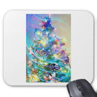 Merry Christmas  Holiday celebrations Santa Clause Mouse Pad