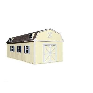 Handy Home Products Sequoia 12 ft. x 24 ft. Wood Storage Building Kit 18208 2