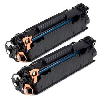 HP CE285A (85A) Black Compatible Laser Toner Cartridge (Pack of 2) Laser Toner Cartridges