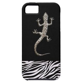 Zebra Gecko iPhone 5 Cases