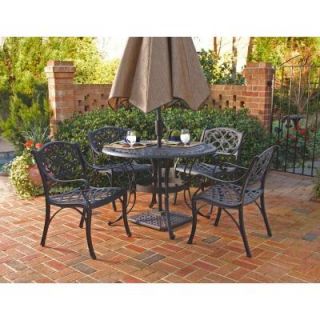 Home Styles Biscayne Black 5 Piece Patio Dining Set 5554 328