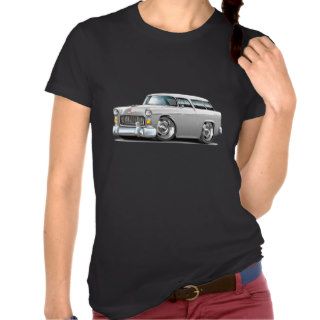 1955 Chevy Nomad White Car T shirts