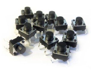 microtivity IM206 6x6x6mm Tact Switch (Pack of 12) Computers & Accessories