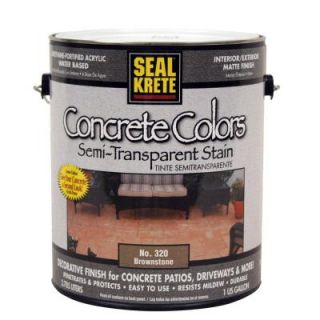 Seal Krete 1 gal. Concrete Colors   Brownstone 320001