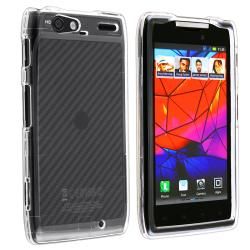 Clear Snap on Crystal Case for Motorola Droid Razr Maxx XT916 BasAcc Cases & Holders