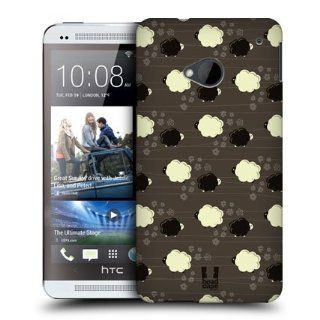 Head Case Designs Sheep Animal Pattern Hard Back Case Cover for HTC One Cell Phones & Accessories