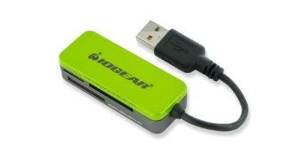 IOGEAR 12 in 1 USB 2.0 Flash Memory Card Reader (Tri Lingual Packaging) GFR209W6 Electronics