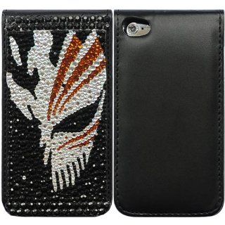 Bfun New Bling Pattern Rhinestone Flip Leather Cover Case for iPod Touch 4 4G 4TH Cell Phones & Accessories