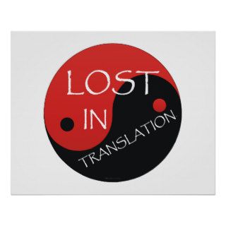 TEE Lost in Translation Print