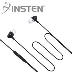 INSTEN Black 3.5mm In ear Stereo Headset with ON/ OFF switch INSTEN Hands free Devices