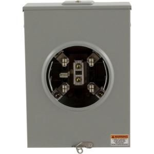 Square D by Schneider Electric 200 Amp Ringless Horn Overhead/Underground Meter Socket UGHTRS213C