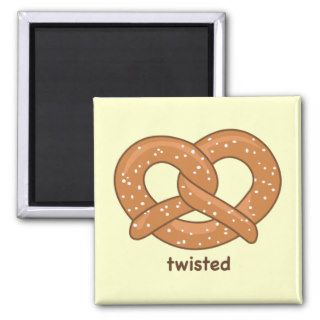 Twisted Refrigerator Magnet