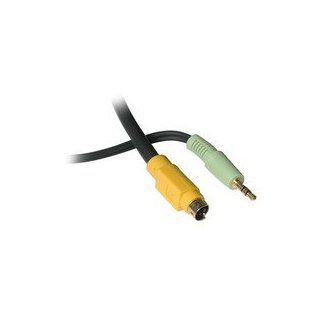 6ft Value Series™ Bi Directional S Video + 3.5mm Audio to RCA Audio/Video Cable 