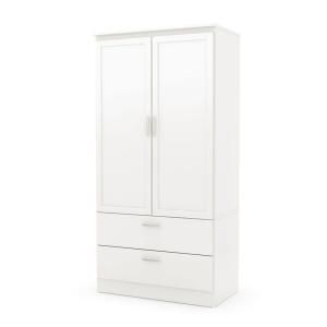 South Shore Furniture Acapella Pure White Wardrobe 5350038