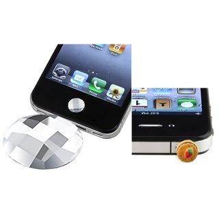 BasAcc Diamond HOME Button Sticker/ Dust Cap for Apple iPhone 4/ 4S/ 5 BasAcc Cases & Holders