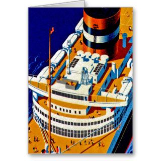 SS Nieuw Amsterdam Greeting Cards