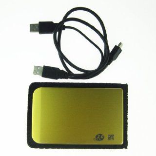 FiMeney Yellow 2.5" USB 2.0 Hard Disk Drive HDD Case for Notebook/desktop/laptop Computers & Accessories