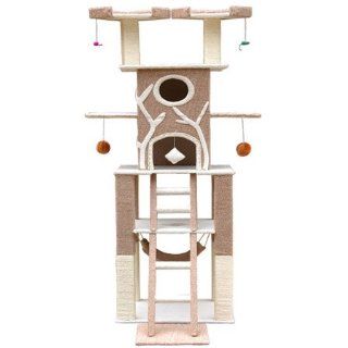 90" Cat Condo House Furniture Tower Pet Jungle Gym  Scratching Posts 