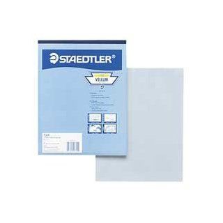 Staedtler, Inc.  Vellum Pad, 16 lb., 50 Sheets, 8 1/2"x11"    Sold as 2 Packs of   50   /   Total of 100 Each 