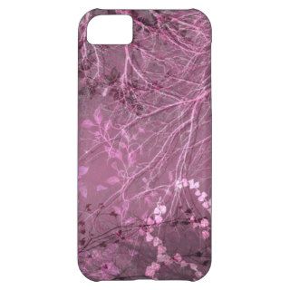 WUTHERING HEIGHTS, GHOSTLY BRANCHES ROSE CHIC CASE FOR iPhone 5C