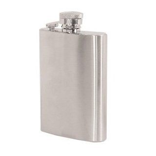 GenPro 3 1/2 oz. Hip Flask with Brushed Finish  Hunting And Shooting Equipment  Sports & Outdoors