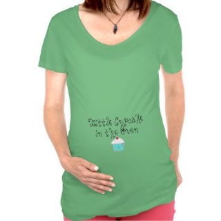 Little Cupcake/Muffin in the Oven Maternity Shirts