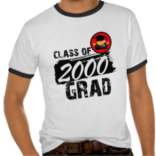 Cool Class of 2000 Grad T Shirt
