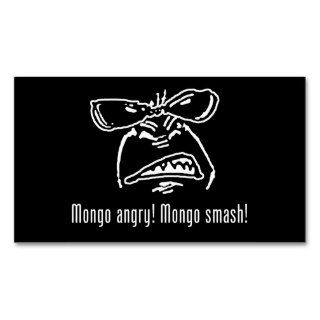 Mongo Angry Mongo Smash Business Card