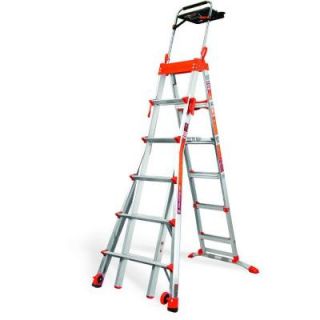 Little Giant Ladder 10 ft. Select Step Aluminum Multi Position Ladder with 300 lb. Load Capacity Type IA Duty Rating 15109 001