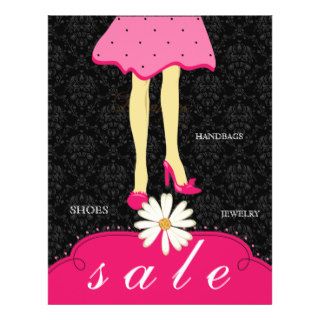 Spring Sale Flyer Fashion Shoes