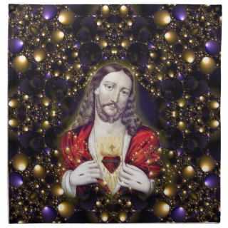 Welcome Jesus into your Home multiple products sel Printed Napkins