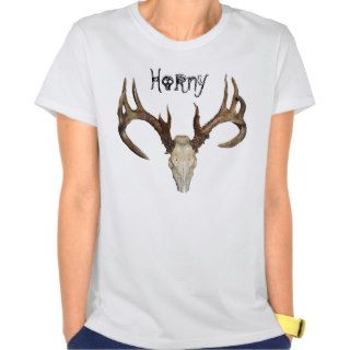 deer, Horny T Shirts