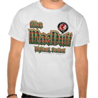 Clan MacDuff Tartan Tshirts