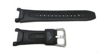 Casio Black Resin Pathfinder Series Watch Band   18mm 