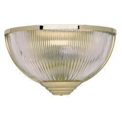 Single light Polished Brass Wall Sconce Sconces & Vanities
