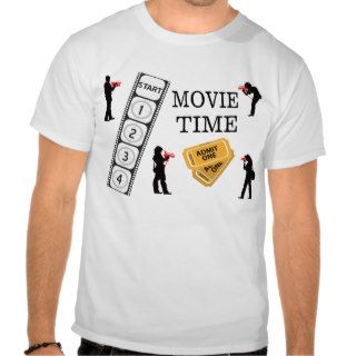 Come One Come All It's Movie Time Tee Shirts